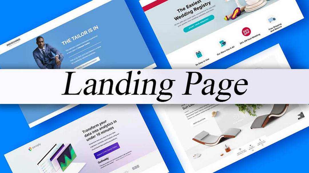 Tạo Page Landing khi ra mắt với dịch vụ/sản phẩm mới